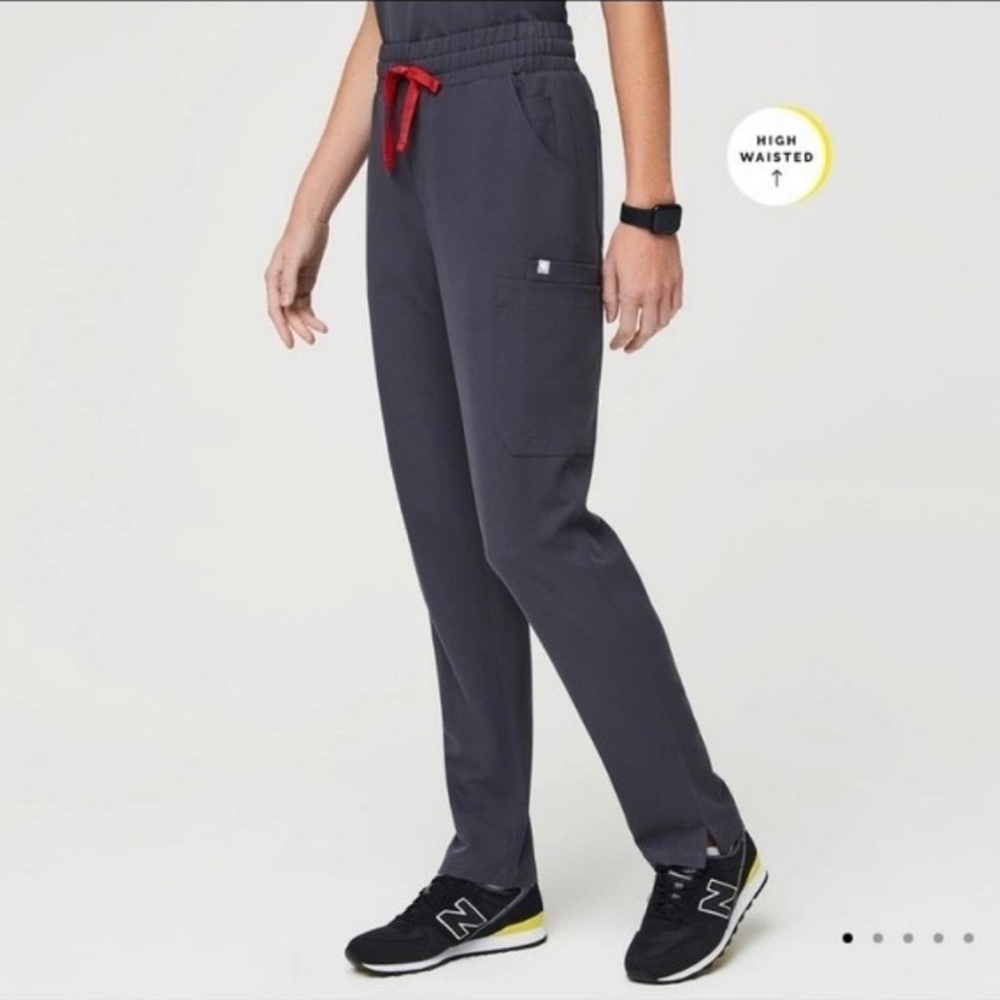 Limited Edition charcoal gray Figs scrub pants